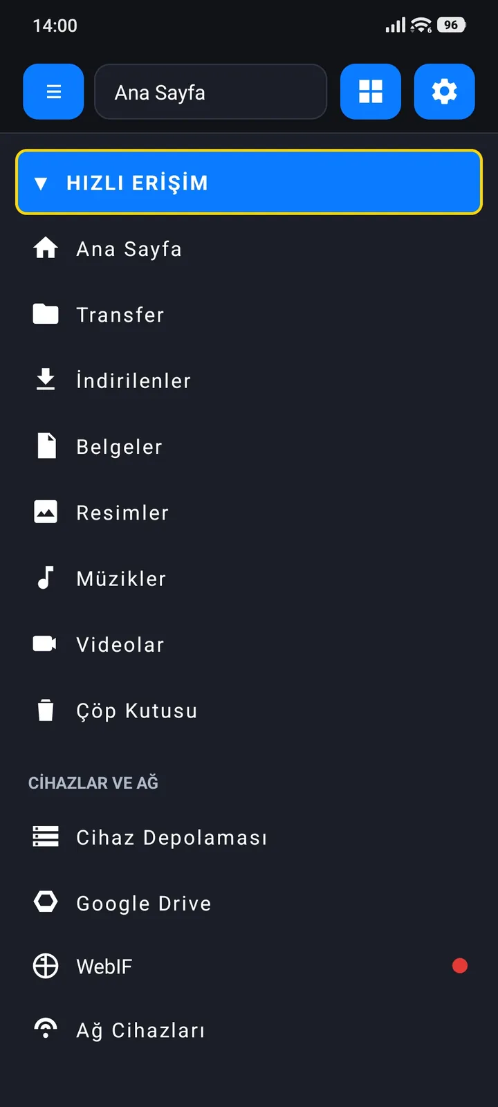 SC File Manager Mobil ekran görüntüsü 5