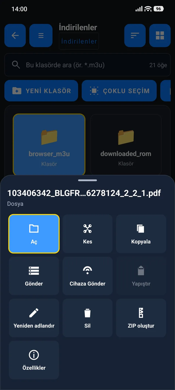 SC File Manager Mobil ekran görüntüsü 6