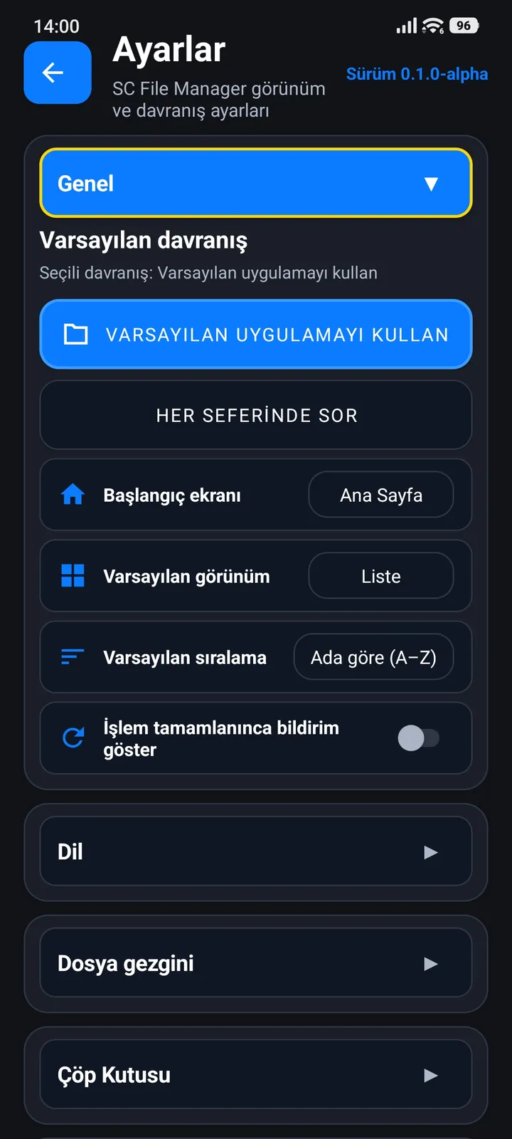 SC File Manager Mobil ekran görüntüsü 9