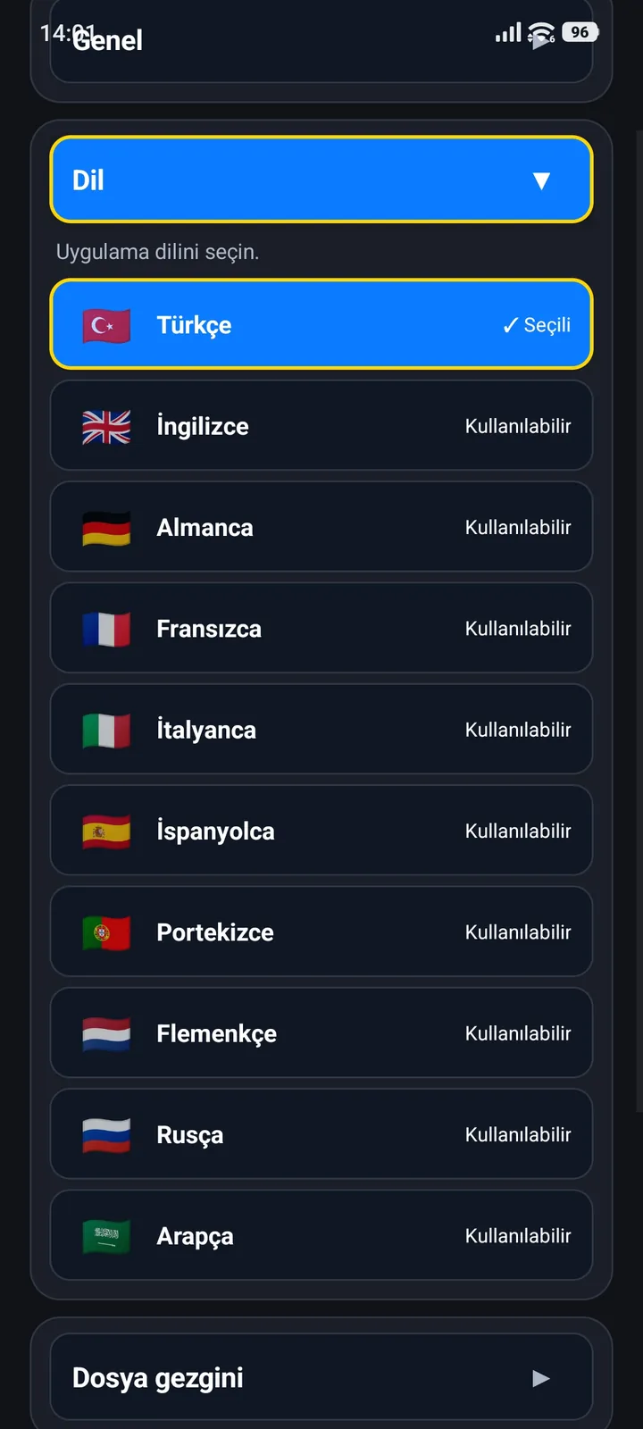 SC File Manager Mobil ekran görüntüsü 10