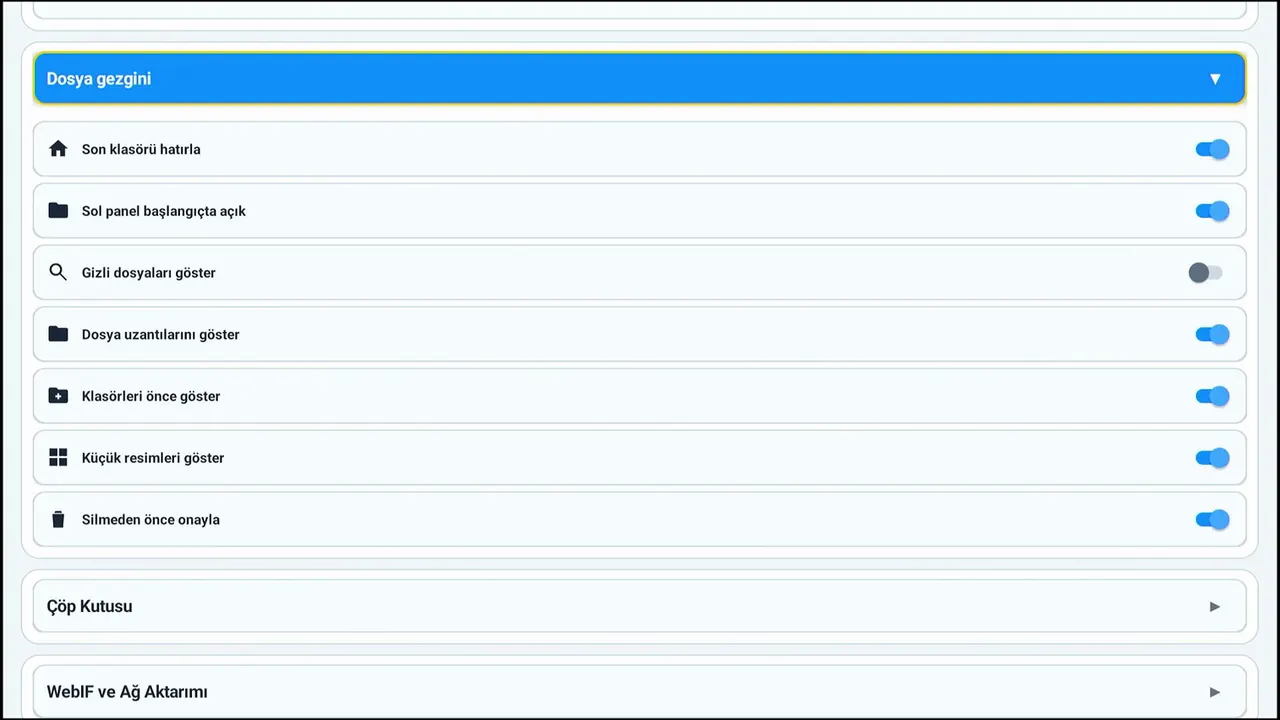 SC File Manager TV ekran görüntüsü 6