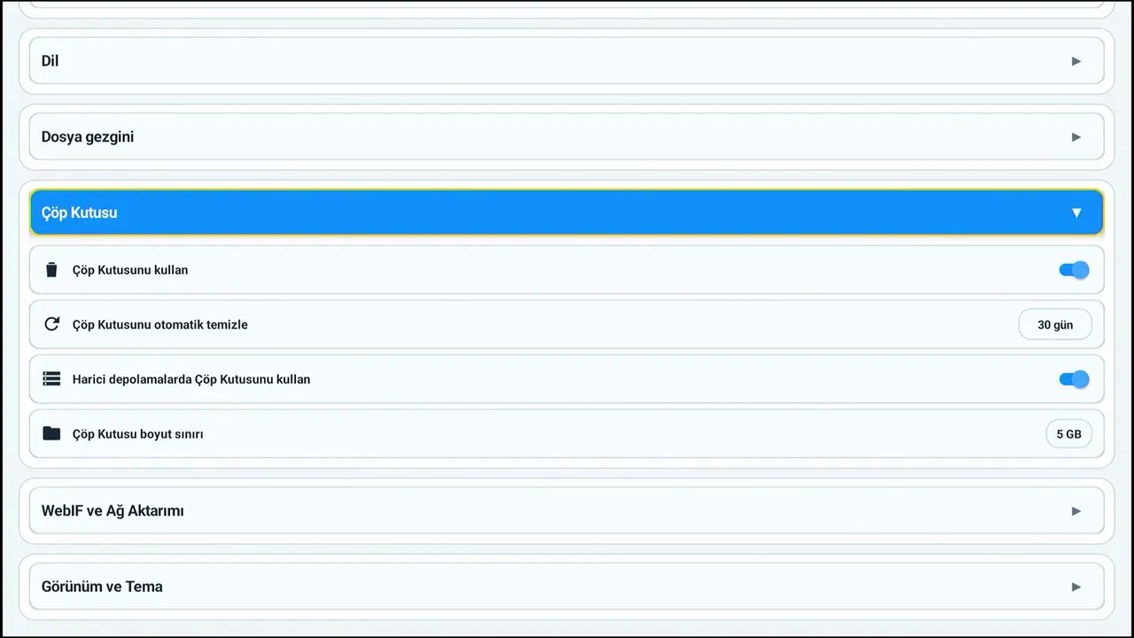 SC File Manager TV ekran görüntüsü 7