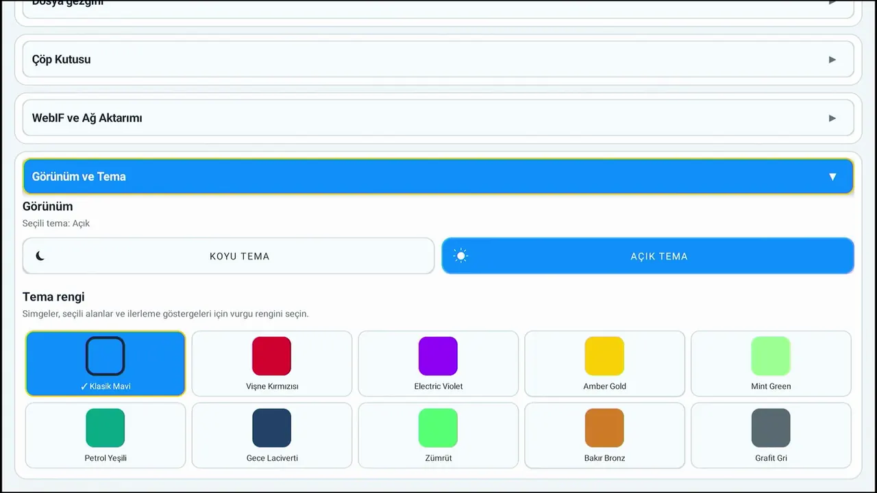 SC File Manager TV ekran görüntüsü 9