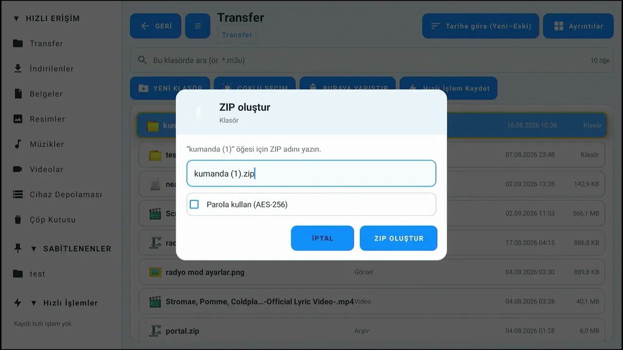 SC File Manager TV ekran görüntüsü 14