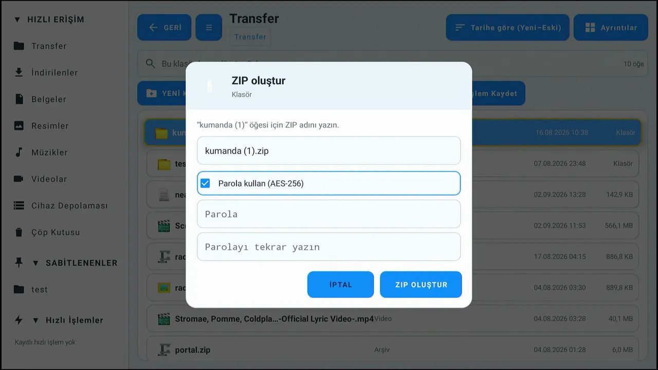 SC File Manager TV ekran görüntüsü 15