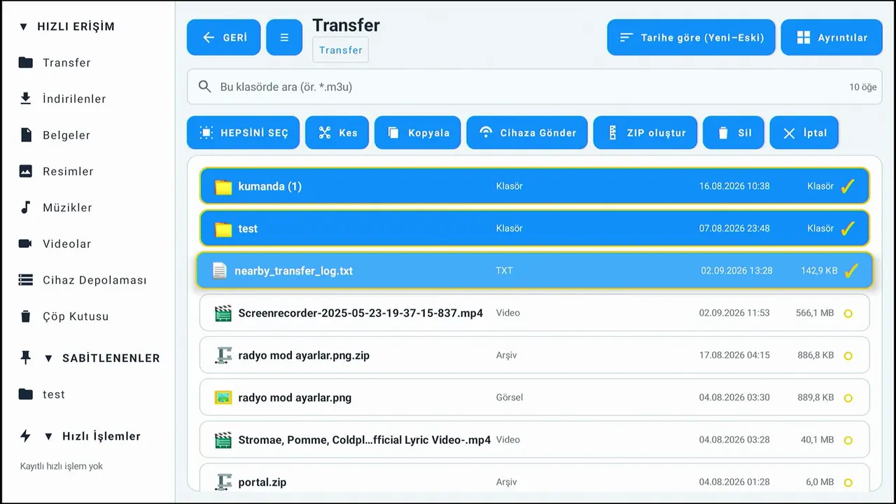 SC File Manager TV ekran görüntüsü 18