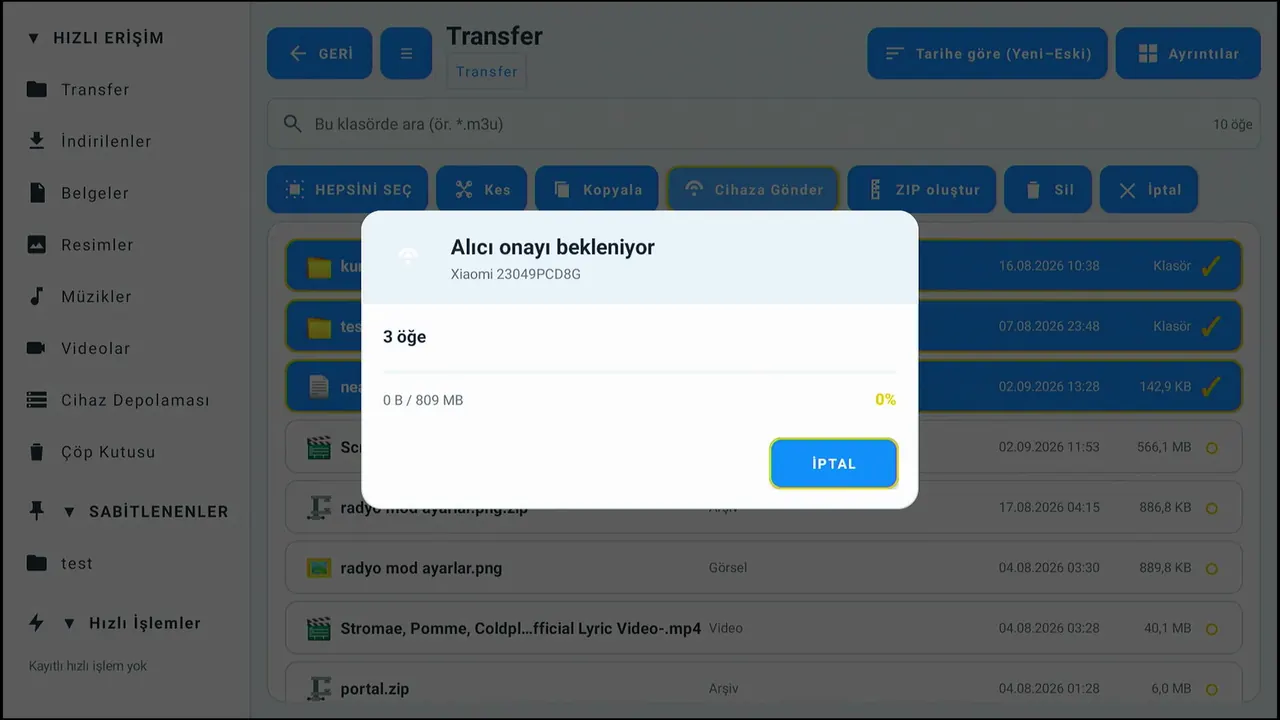 SC File Manager TV ekran görüntüsü 19