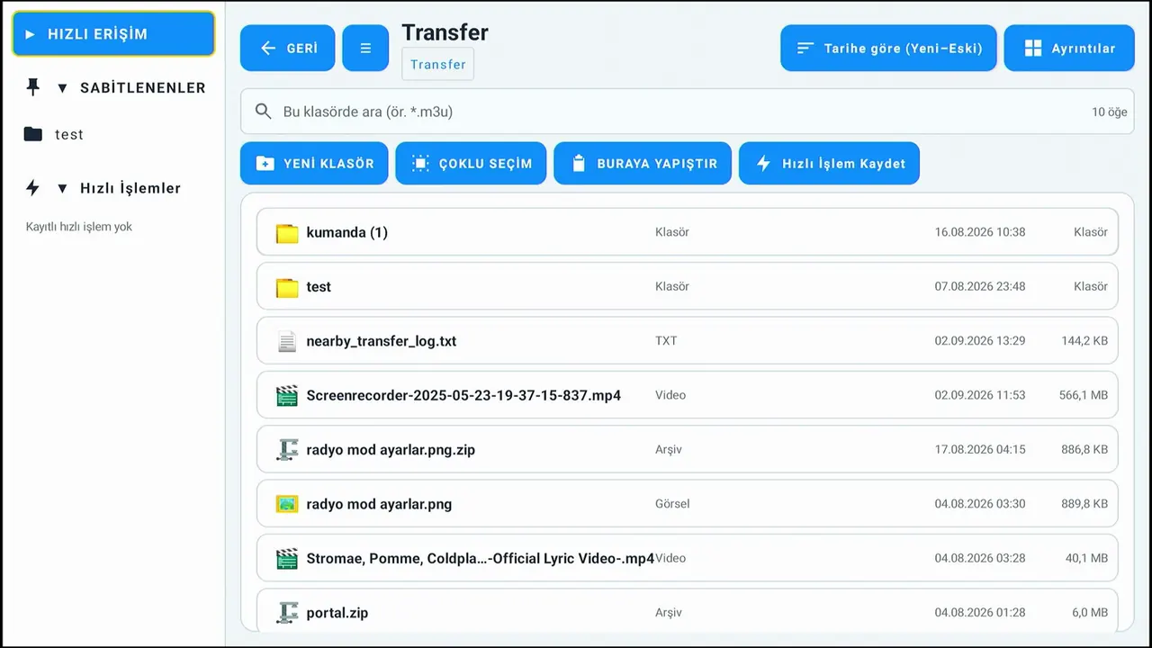 SC File Manager TV ekran görüntüsü 20