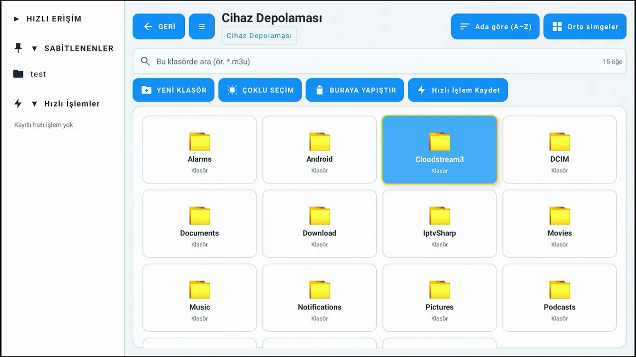 SC File Manager TV ekran görüntüsü 22