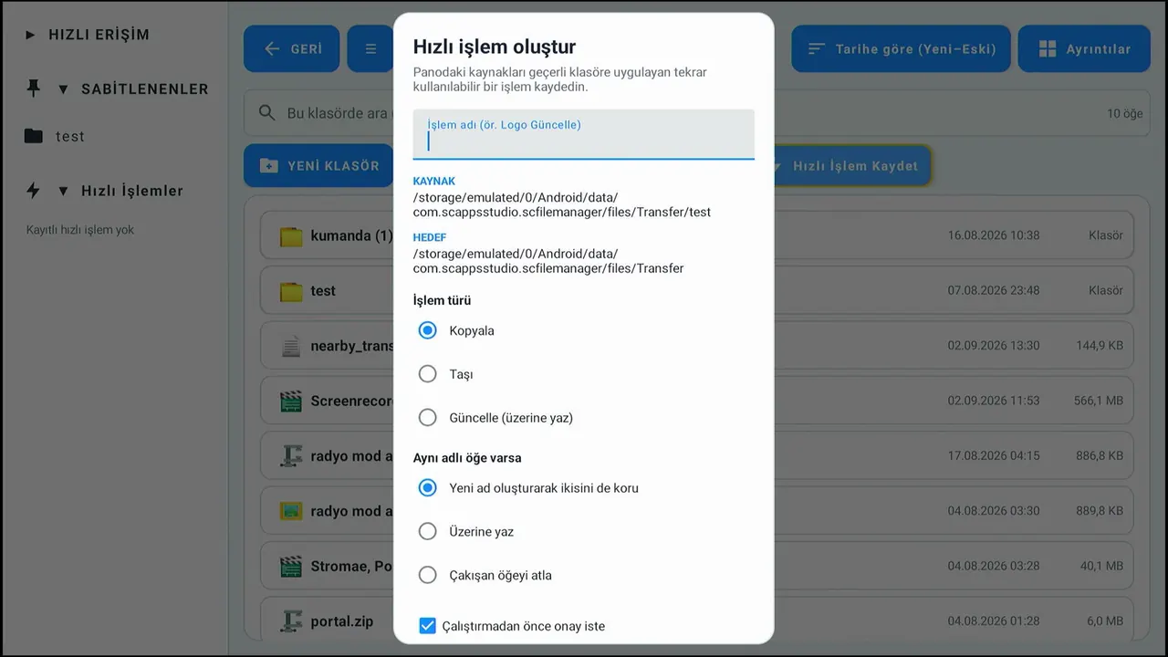 SC File Manager TV ekran görüntüsü 25