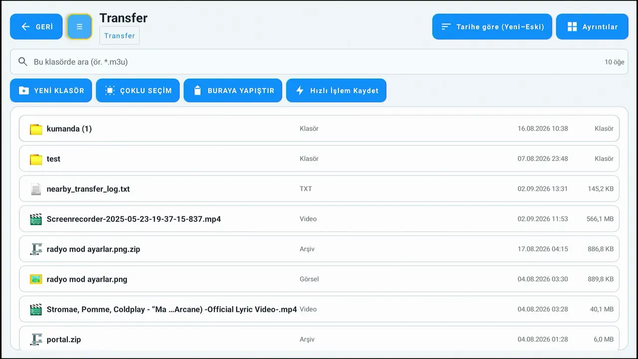 SC File Manager TV ekran görüntüsü 28